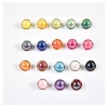Custom-made high-end copper foot buttons with gilded edges, pearl shirt buttons, and white round buttons from the manufacturer Item Picture